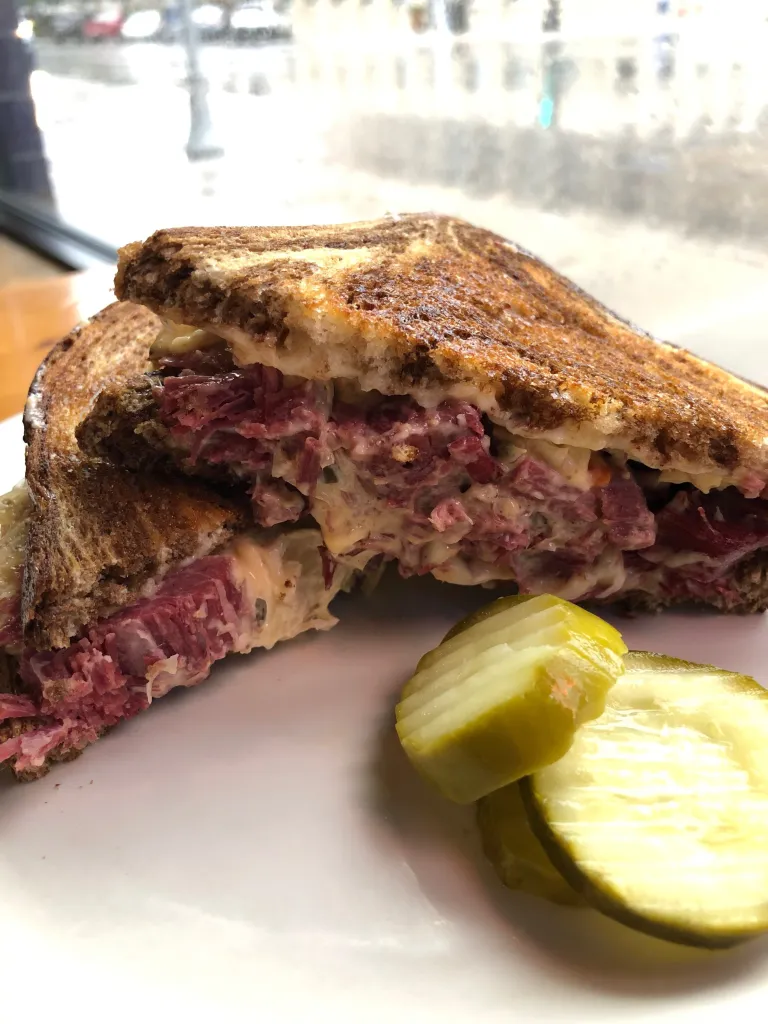 Blackstone Reuben from Crescent Moon Ale House